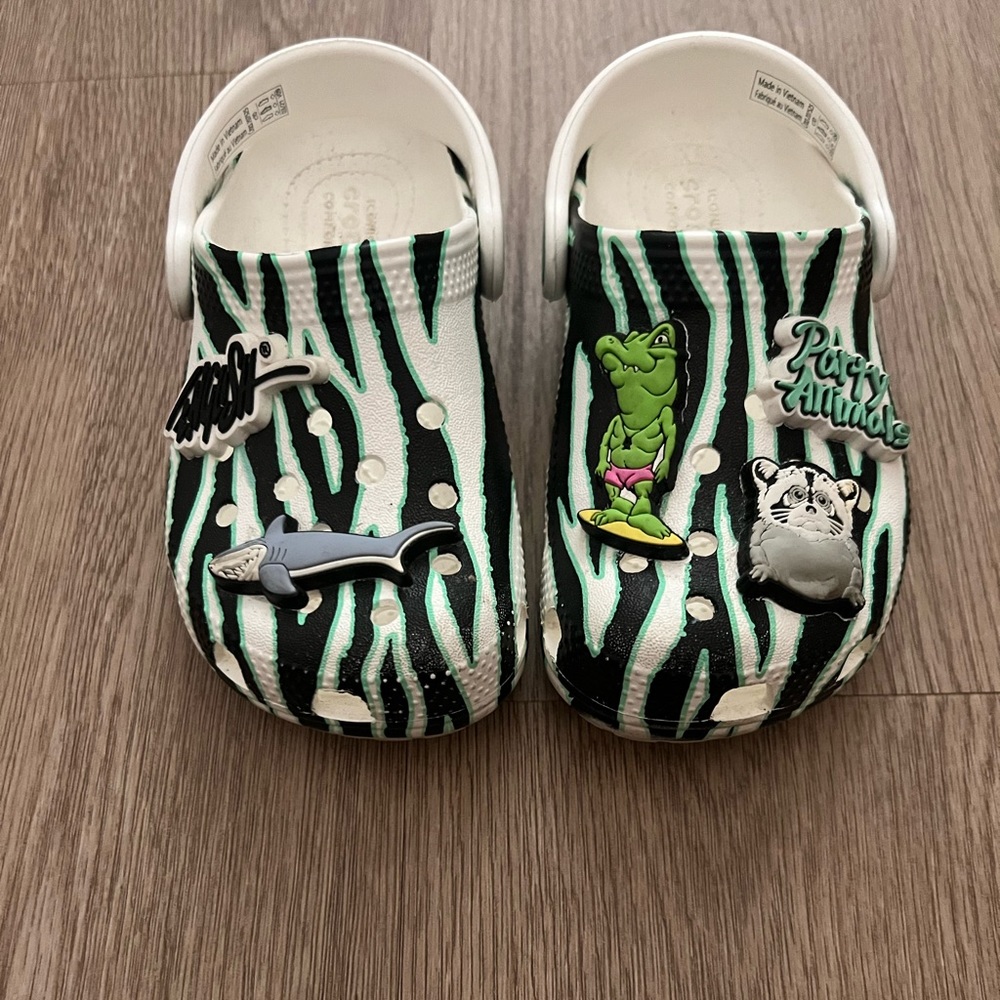 Crocs Toddler Size 10C *Limited Edition* Party Animals Croc